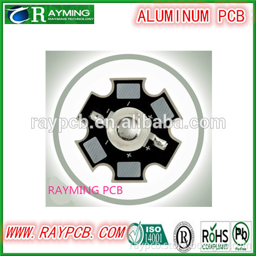 ISO ROHS SVHC Certified PCB manufacturer in thermally conductive Aluminum PCB material custom LED PCB